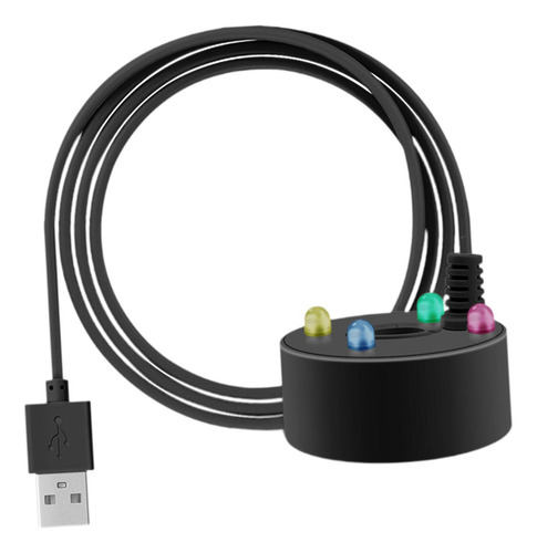 De Máquina De Niebla Mister Pond Con 4 Led, Adorno Para
