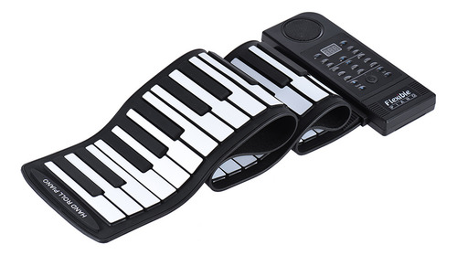 Teclado Portátil Eletrônico De Silicone De 61 Teclas