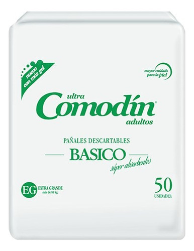 Comodin Ultra Pañales Descartables Adulto 