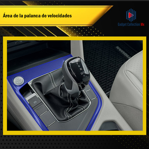 Gadget Collection Mx Protector Interior Kit Ppf Para Tiguan R-line 1.4 Y 2.0 2024 Color Transparente