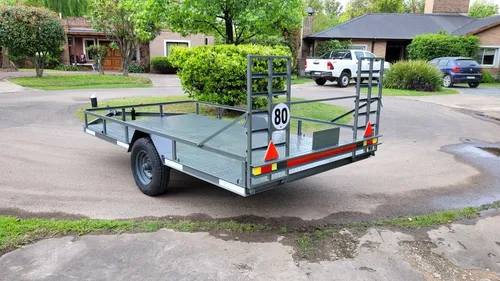 Trailer Para Cuatriciclo Motos Utv Cargas Generales