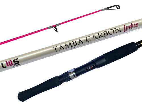 Vara Lumis Tamba Carbon Carretilha Ladies 2,40m 50lb 2partes