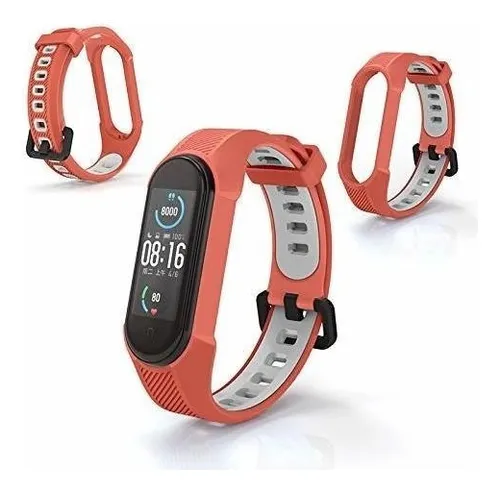 Malla De Silicona Para Reloj Xiaomi Mi Band 6 Band/mi Band 5