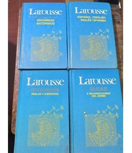 Diccionarios Larousse Pocket X 5