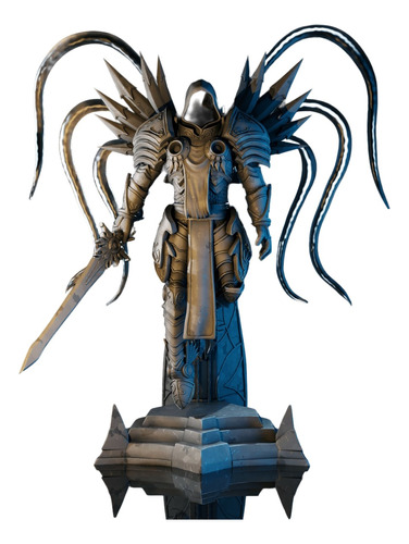 Figura De Acción Tyrael Diablo Iii Resina 100cm