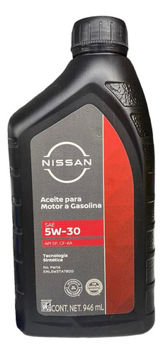 Aceite Sintetico Nissan 5w30