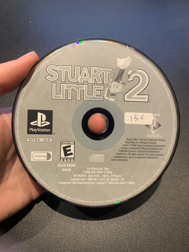 Stuart Little 2 Playstation Ps1 Solo Disco (Usado)