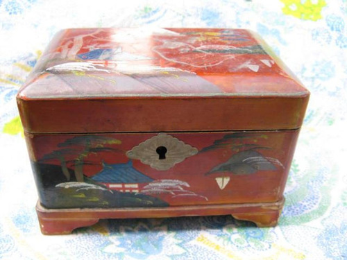 Retro Virales: Caja Musica Grande Monte Fuji Japan  Cvm