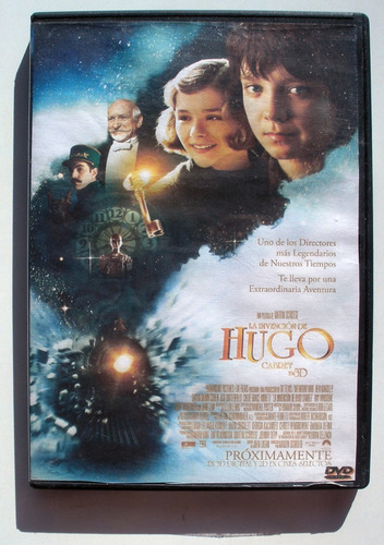 Dvd - La Invencion De Hugo Cabret - Martin Scorsese - Tapa 