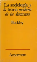 Comprar La Sociología Y La Teoría De Los Sistemas Walter Buckeley