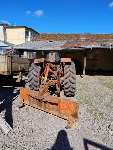 Trator Agrale 4200 Com Carreta, Lâmina Roçadeira E Arado.