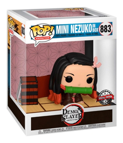 Nezuko Mini In Box Demon Slayer Funko Pop! Deluxe #883