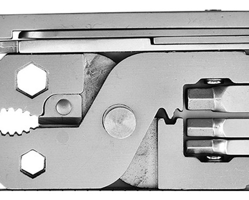 Alicates Compactos 25 En 1 Plegables De Acero Inoxidable