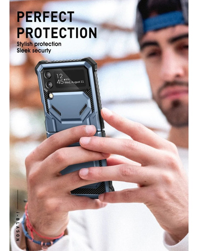 Case I-blason Para Galaxy Z Flip 4 Flip4 Protector 360° Tilt