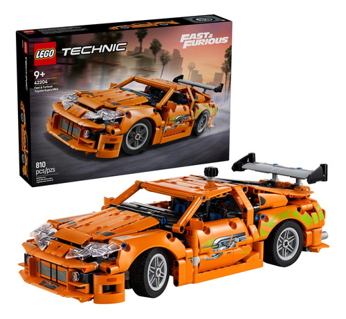 Kit De Construcción Lego Technic Rápido Y Furioso Para Toyot