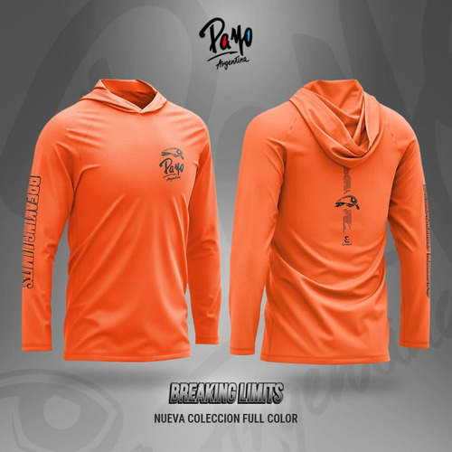 Imagen 2 de 7 de Remera Payo Full Color - Manga Larga /prot. Uv50/sec. Rapido