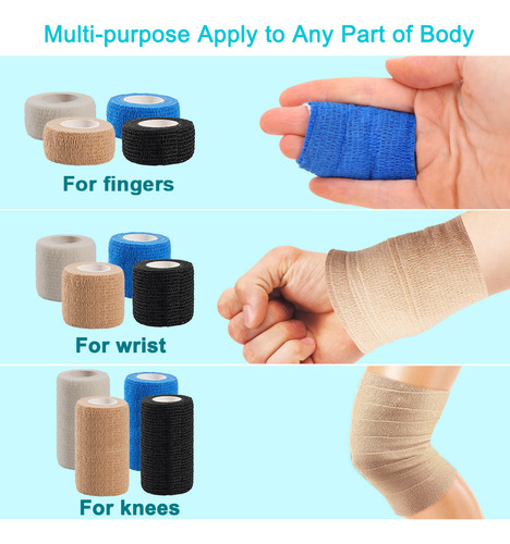 Vendas Elásticas, Vendajes Médicos Deportistas 5cm X 4,5mt