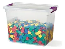 Comprar Juego De 2000 Azulejos Cuadrados De Espuma Hand2mind De Math