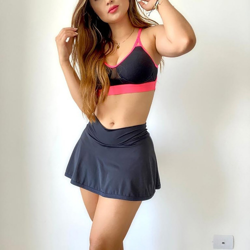 Imagen 3 de 6 de Falda Short Deportiva Dama