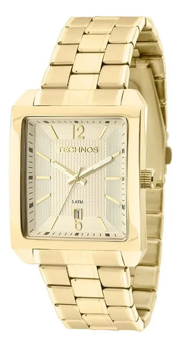 Relógio Technos Masculino Executive Dourado 2115kobs Médio