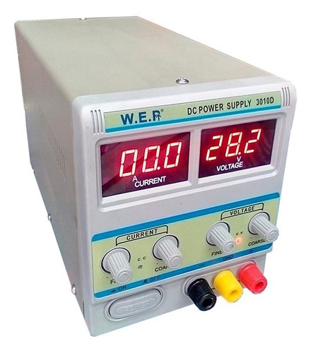 Fuente Regulada Variable Wep 3010 D / 0-30 Vdc 10a