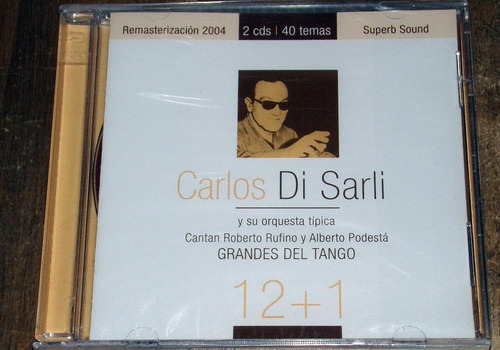 Carlos Di Sarli Grandes Del Tango 12 + 1 Cd Sellado / Kktus