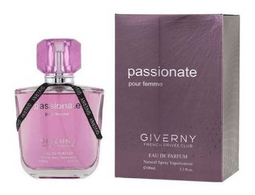 Perfume Feminino Giverny Pour Femme Passionate 100ml Volume Da Unidade 100 Ml