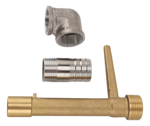 Llave De Acoplamiento Rápido Para Jardín, Latón