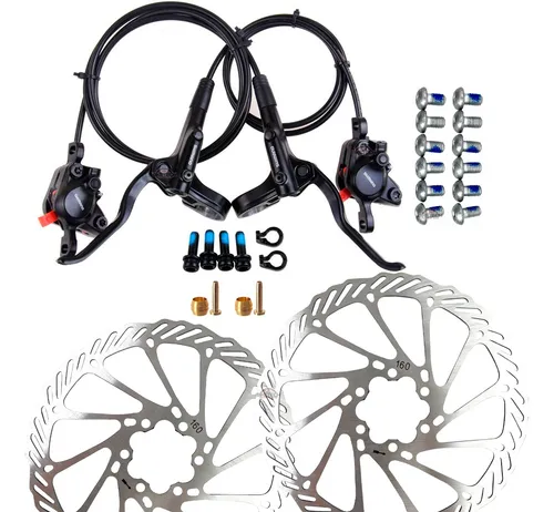 Frenos Hidr ulicos Shimano Mt200 Altus Discos 6 Tornillos