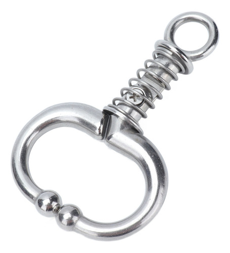 Anillo Para Nariz Ganado Acero Inoxidable, Tamaño Medio, 6 U