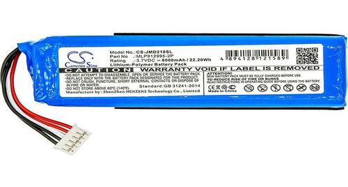 Batería Jbl 2+ Charge 2 Plus Gsp1029102 Mlp912995 Cameron S.
