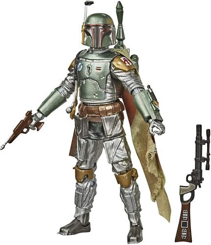 Imagen 1 de 4 de Star Wars Black Series Boba Fett Carbonized