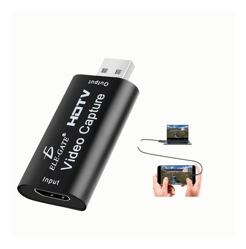 Tarjeta De Captura De Video Y Audio 4k 1080p Hdtv A Usb 2.0