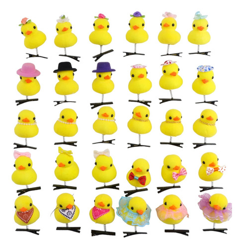 12 Patito De Moda Pinza Broche Para El Cabello Horquilla