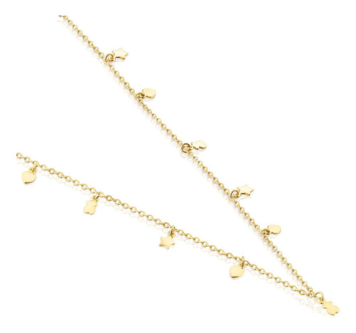Collar Cool Joy De Plata Vermeil Dorado Tous