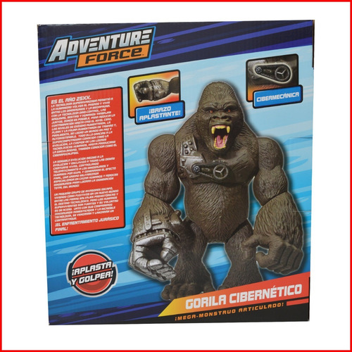 Gorila Cibernético Adventure Force Mega Mounstruo Articulado