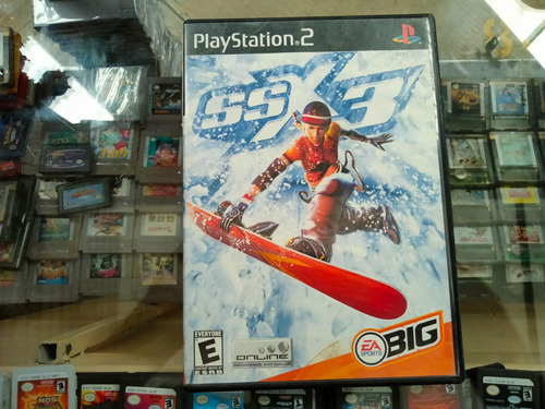 Ssx 3 Ps2 Solo Portada Y Manual 