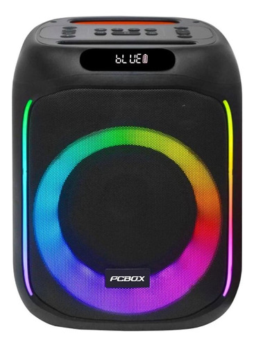 Parlante Bluetooth Pcbox Hit Pcb-spw206 Luces Led 20w