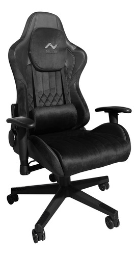 Silla Gamer Pro Pc Ergonomica Sg03 Negro Nictom Reclinable