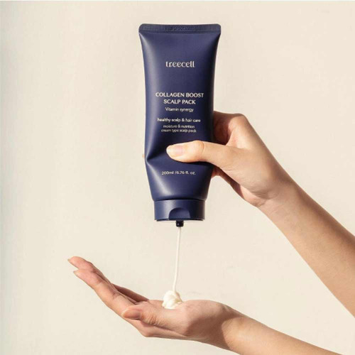 Mascarilla Capilar Con Colágeno Para Cuero Cabelludo Seco