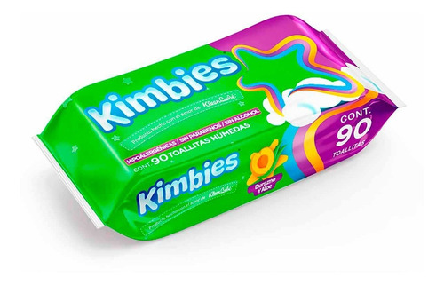 Toallas Húmedas Kimbies Paquete Con 90 Toallitas