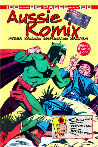 Aussie Komix, De Komix, Mini. Editorial Lulu Pr, Tapa Blanda En Inglés
