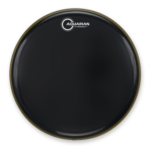 Parche Aquarian 24 Hi Frequency Negro Una Capa Hf24bk