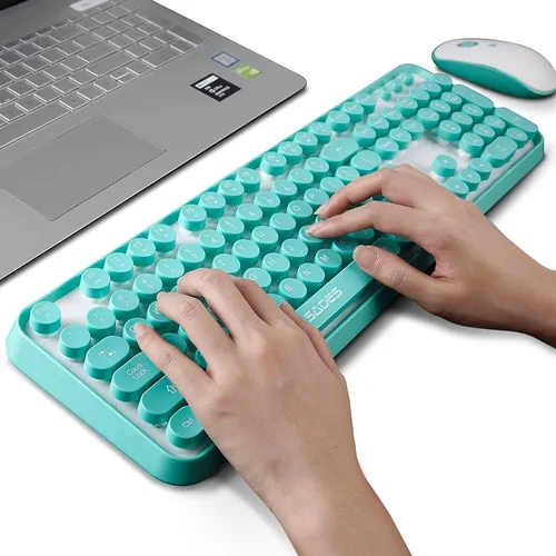Combo De Teclado Y Ratón Inalámbricos Sades V2020...
