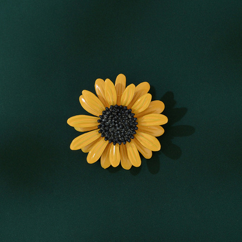 Sunflower Brooch Luxury Daisy 2024 Lapel Pin
