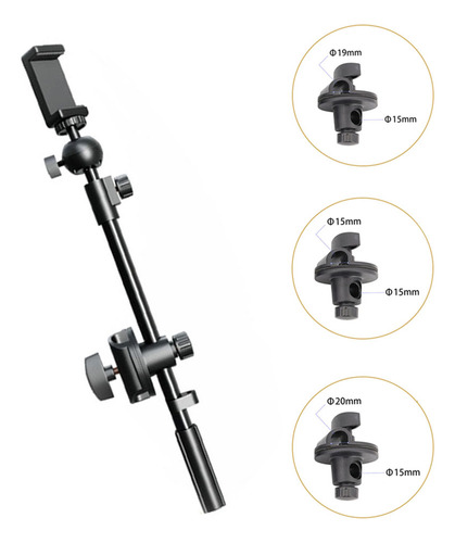 Soporte Para Micrófono, Soporte Portátil, Clip Universal