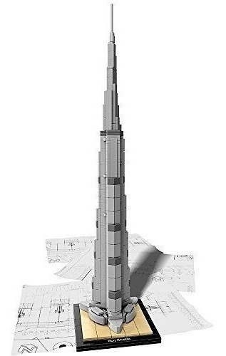 Conjunto De Construccion De Hito Lego Arquitectura Burj Khal