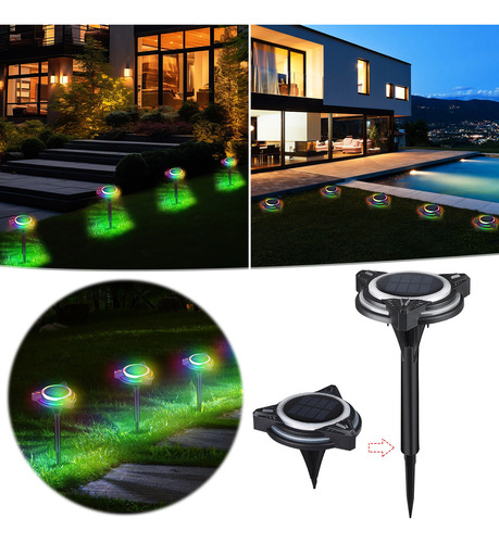 Luces Solares De Tierra P Night Light, Nuevas En 2024, Resis