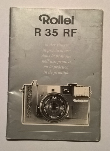 Manual De Instrucciones De Uso Rollei R 35 Rf