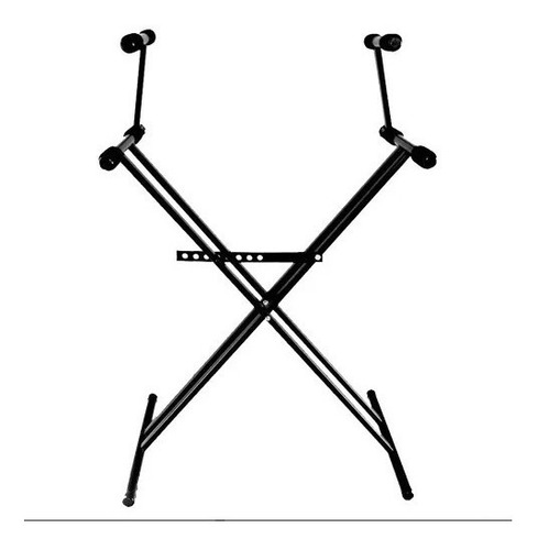 Imagen 1 de 4 de Soporte Doble Para 2 Teclado Organo Piano Pie Tijera